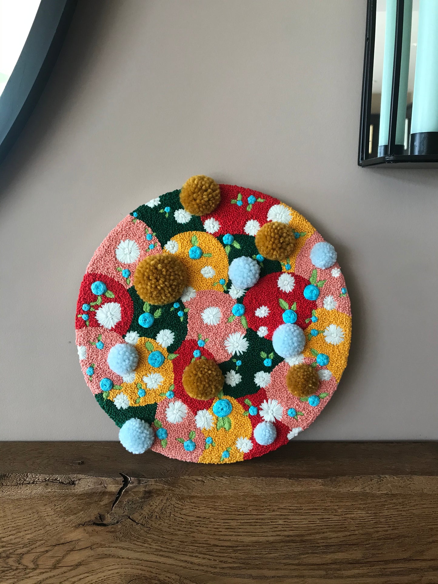 Big Blooms Floral Embroidery